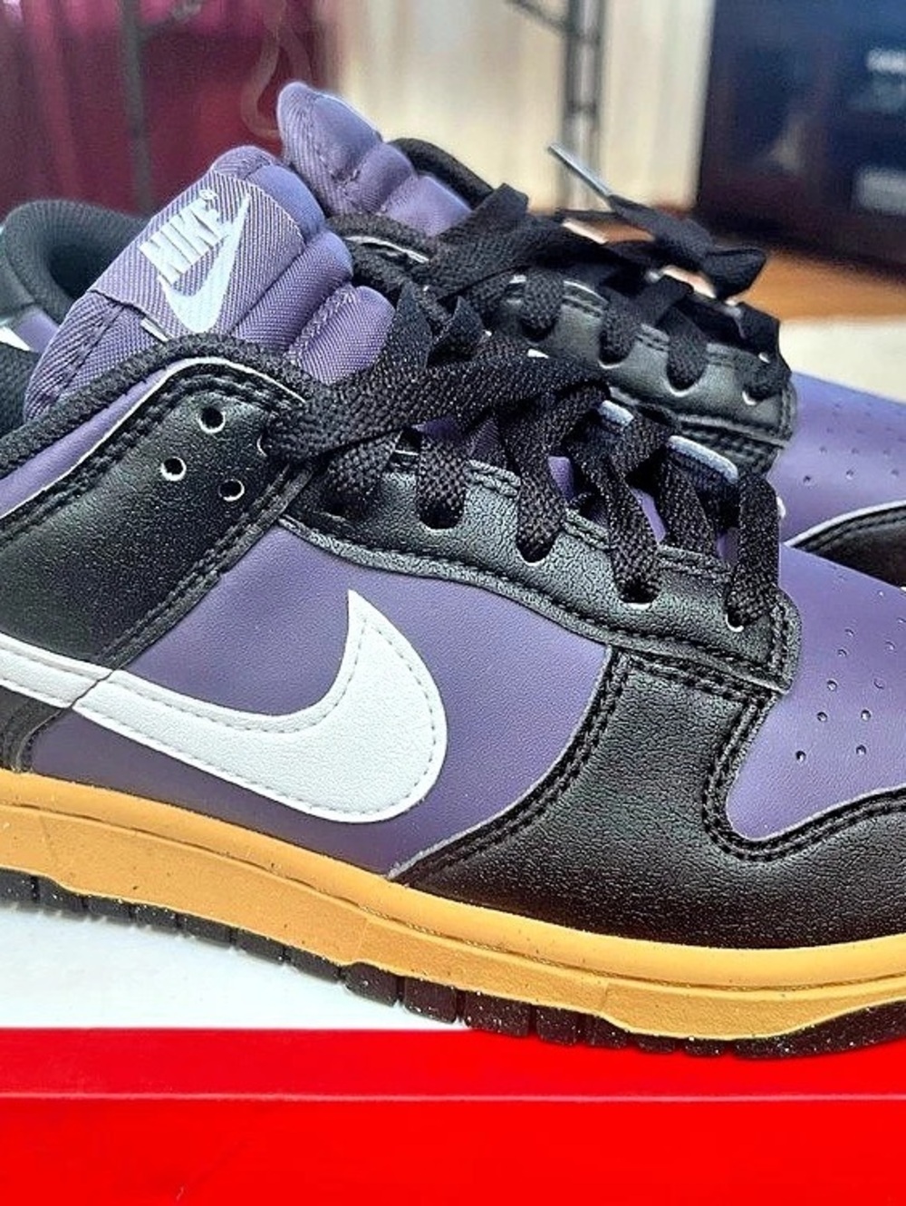 Nike Dunk Low Next Nature Black Raspberry Purple & Black